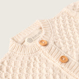 PACK13MOI24 Pack tejido 3 piezas Ivory S/. 199 Chompa cardigan Baby Boy Rikury Rikury